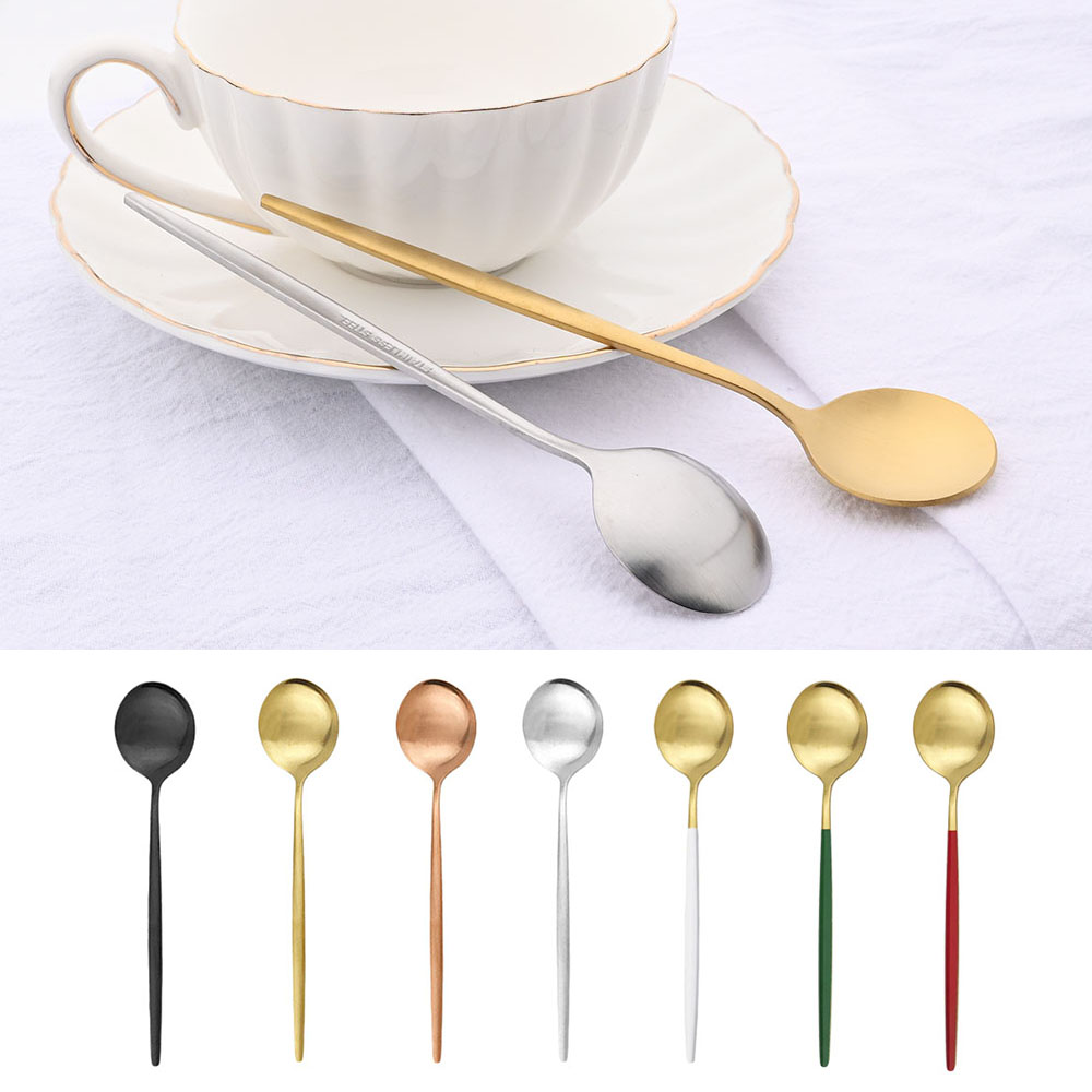 6Pcs Small Matte Spoon Tea Cof – Coffee Tea And Sugar Set Bewertung und Preis