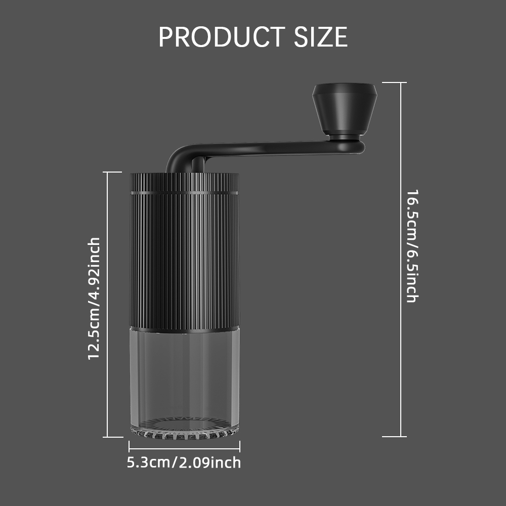 Mini-Kaffeebohnenmühle, manuel – Burr Hand Grinder Bewertung und Preis
